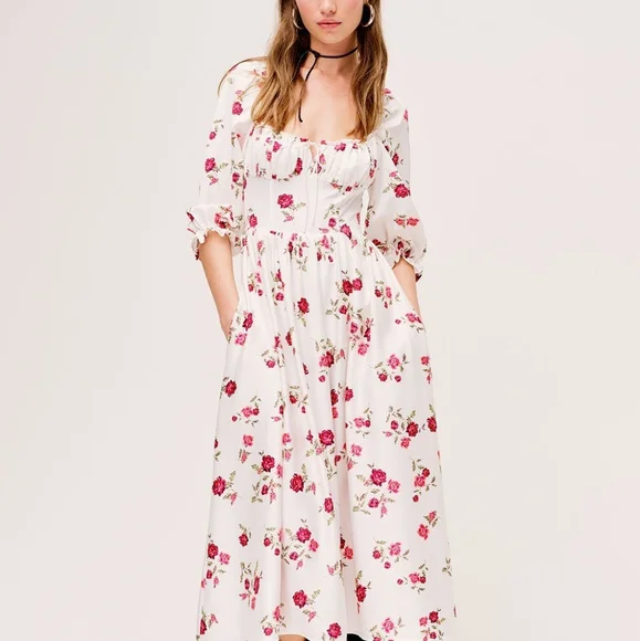 For Love And Lemons Dresses Fll Rosie Maxi Dress Poshmark